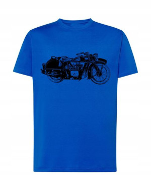 T-Shirt koszulka nadruk motor vintage r.3XL