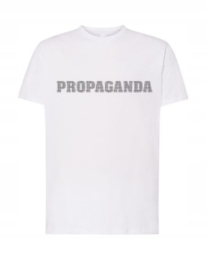 T-Shirt koszulka nadruk napis PROPAGANDA r.M