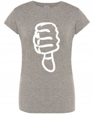 T-Shirt koszulka nadruk NOT OK Rozm.XXL