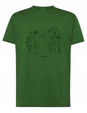 T-Shirt koszulka nadruk Obcy Alien Spotkanie r.4XL