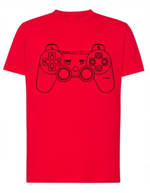 T-Shirt koszulka nadruk pad kontroler r.4XL