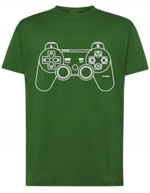 T-Shirt koszulka nadruk pad kontroler r.4XL