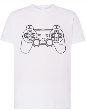 T-Shirt koszulka nadruk pad kontroler r.5XL