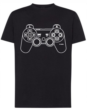 T-Shirt koszulka nadruk pad kontroler r.L