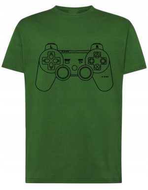 T-Shirt koszulka nadruk pad kontroler r.XXL
