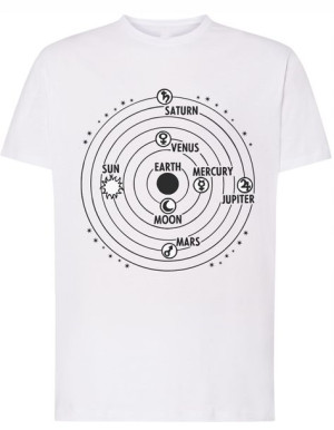 T-Shirt koszulka nadruk planety Ziemia r.4XL