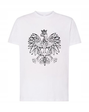 T-Shirt koszulka nadruk POLSKI ORZEŁ GODŁO r.L