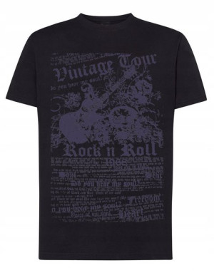 T-Shirt koszulka nadruk Rock’n Roll r.4XL