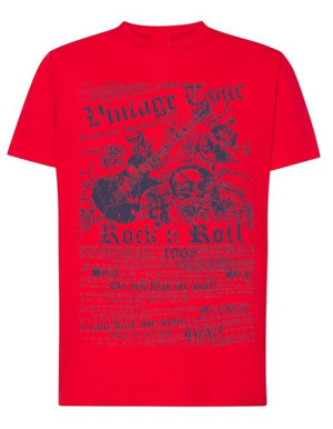 T-Shirt koszulka nadruk Rock’n Roll r.M