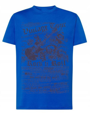 T-Shirt koszulka nadruk Rock’n Roll r.XXL