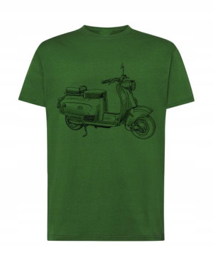 T-Shirt koszulka nadruk skuter Wespa r. 5XL