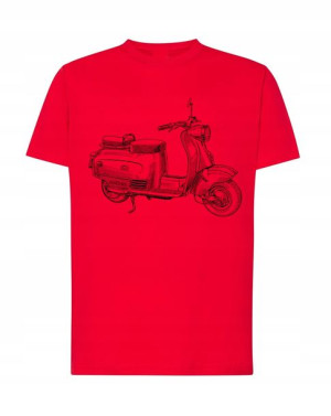 T-Shirt koszulka nadruk skuter Wespa r. L