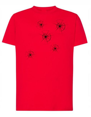 T-Shirt koszulka nadruk Ślady po KULACH r.M