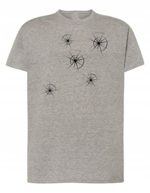 T-Shirt koszulka nadruk Ślady po KULACH r.S