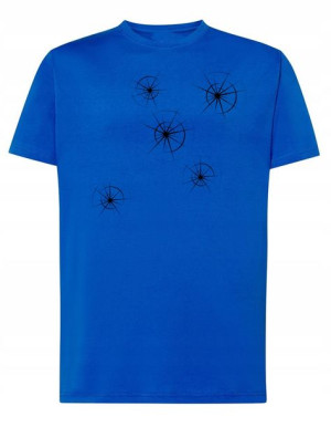 T-Shirt koszulka nadruk Ślady po KULACH r.XS