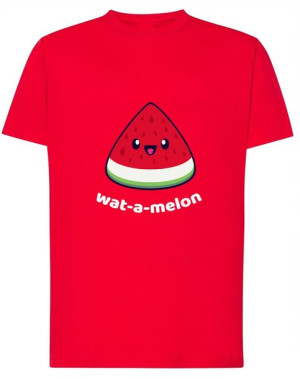 T-Shirt koszulka nadruk zabawny Arbuz r. M