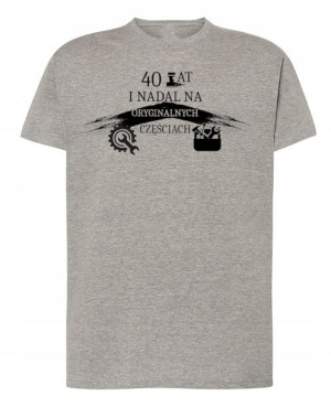 T-Shirt Koszulka Urodzinowy 20 30 40 Lat r.4XL
