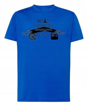 T-Shirt Koszulka Urodzinowy 20 30 40 Lat r.L