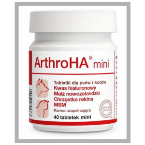 ArthroHA 40 tabletek mini na stawy. Dla psa, dla kota. DOLFOS