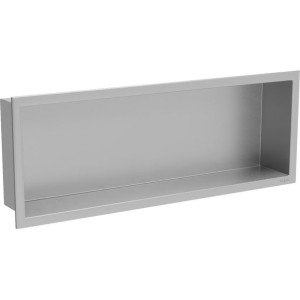 Mexen X-Wall-R półka wnękowa z kołnierzem 60 x 20 cm, inox - 1910602010
