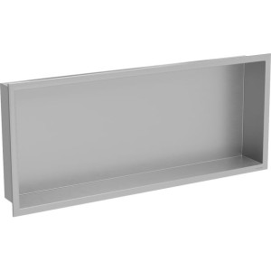 Mexen X-Wall-R półka wnękowa z kołnierzem 75 x 30 cm, inox - 1910753010