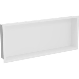 Mexen X-Wall-R półka wnękowa z kołnierzem 75 x 30 cm, biała - 1920753010