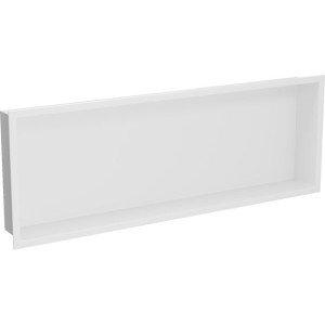 Mexen X-Wall-R półka wnękowa z kołnierzem 90 x 30 cm, biała - 1920903010