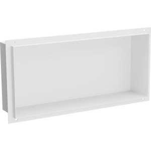 Mexen X-Wall-NR półka wnękowa bez kołnierza 45 x 20 cm, biała - 1921452010