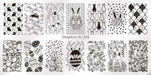 ShopAnts XL-018 blaszka stempel wielkanoc jajko