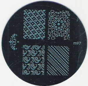 blaszka M97 płytka wzorków stempel