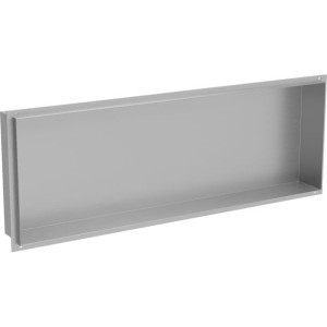 Mexen X-Wall-NR półka wnękowa bez kołnierza 90 x 30 cm, inox - 1911903010