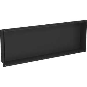Mexen X-Wall-NR półka wnękowa bez kołnierza 90 x 30 cm, czarna - 1971903010