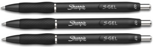 Długopis Automatyczny Żelowy Sharpie 3X Czarny 0,7 S-Gel