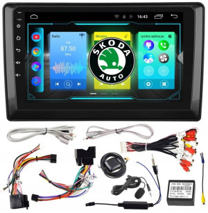Radio Nawigacja 9" Skoda Superb Ii 2008 - 2015