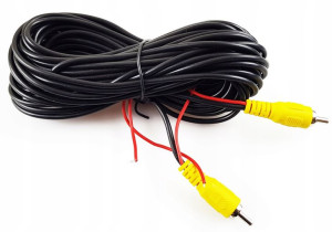Kabel Przewód Do Kamer Cofania Rca Cinch Video 10m