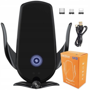 Uchwyt Samochodowy Ładowarka Indukcyjna Bateria