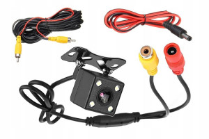 Kamera Cofania Parkowania Rca Led Ir Samochodowa