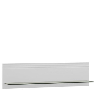 Biała półka wisząca ścienna 98cm matowa EMPERIO
