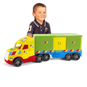 Autko samochód Magic Truck Basic kontener Wader 36310