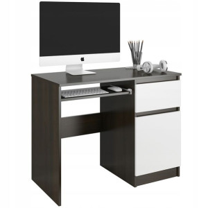 Meble Biurko komputerowe stolik 90cm wenge mix N33