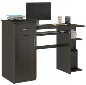 Biurko Komputerowe 120cm Stolik Laptop Wenge N-8