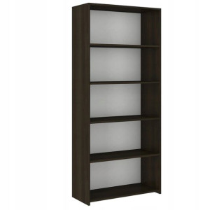 Regał 80cm Półka Szafka Książki Segregatory Wenge