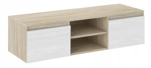 Nowoczesny Stolik Szafka Rtv 120cm Sonoma Połysk