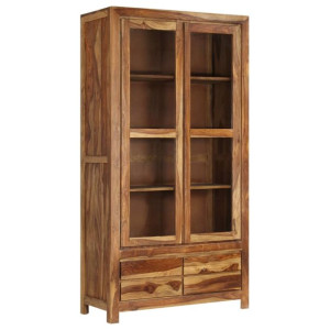 Szafka z litego drewna sheesham, 90 x 40 x 175 cm