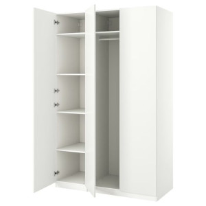IKEA PAX/FORSAND Kombinacja szafy biały 150x60x236 cm
