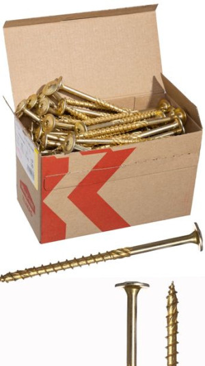 Wkręty Do Drewna Ciesielskie Talerzowe Torx 8x160