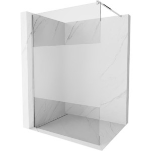 Mexen Kioto ścianka prysznicowa 80 x 200 cm, transparent/szron 8 mm, chrom
