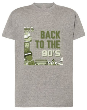 T-Shirt kultowy nadruk powrót do lat 90 r.S