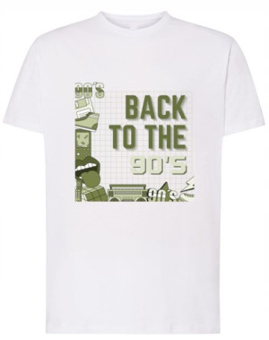 T-Shirt kultowy nadruk powrót do lat 90 r.XL