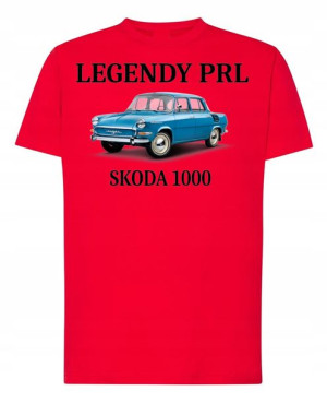 T-Shirt Legendy PRL Skoda 1000 R.XS